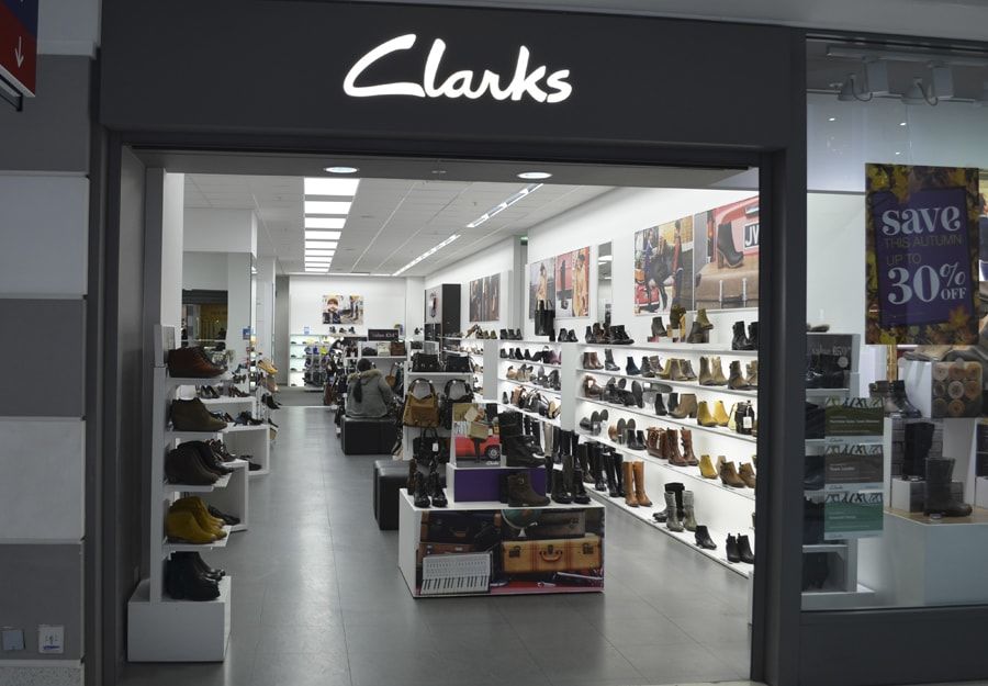Clarks Shop Front