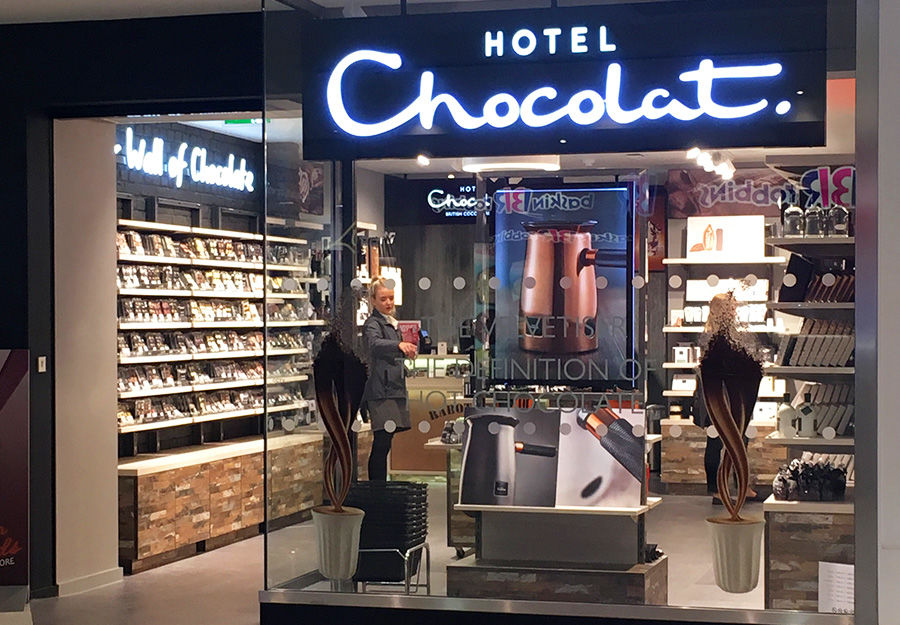 Hotel Chocolat Shop Front