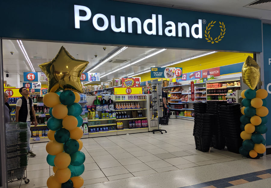 Poundland Shop Front