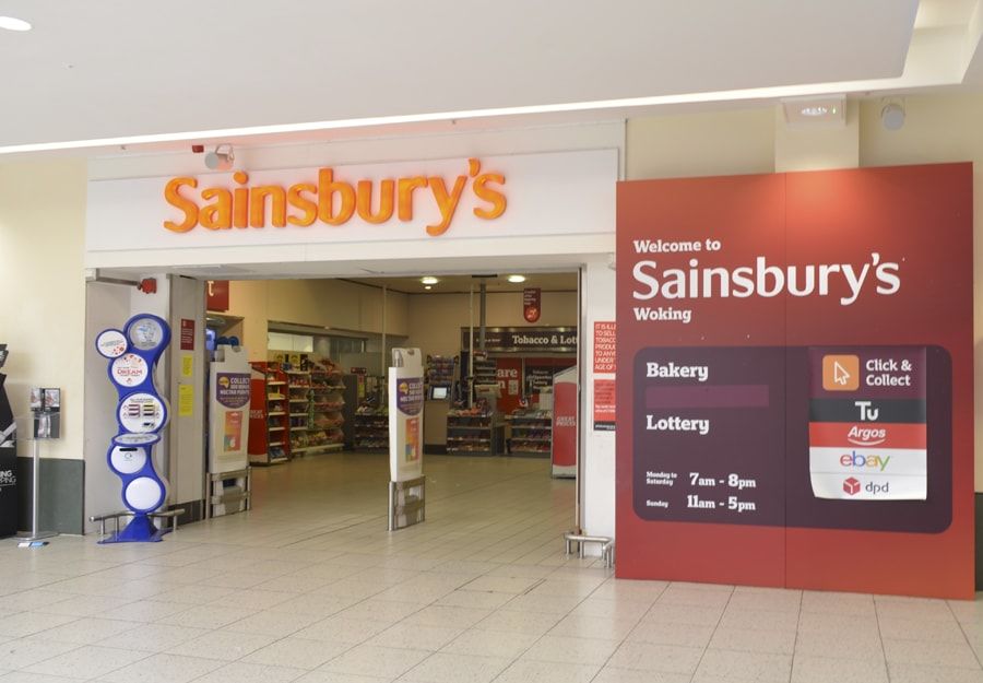 Sainsbury's Shop Front