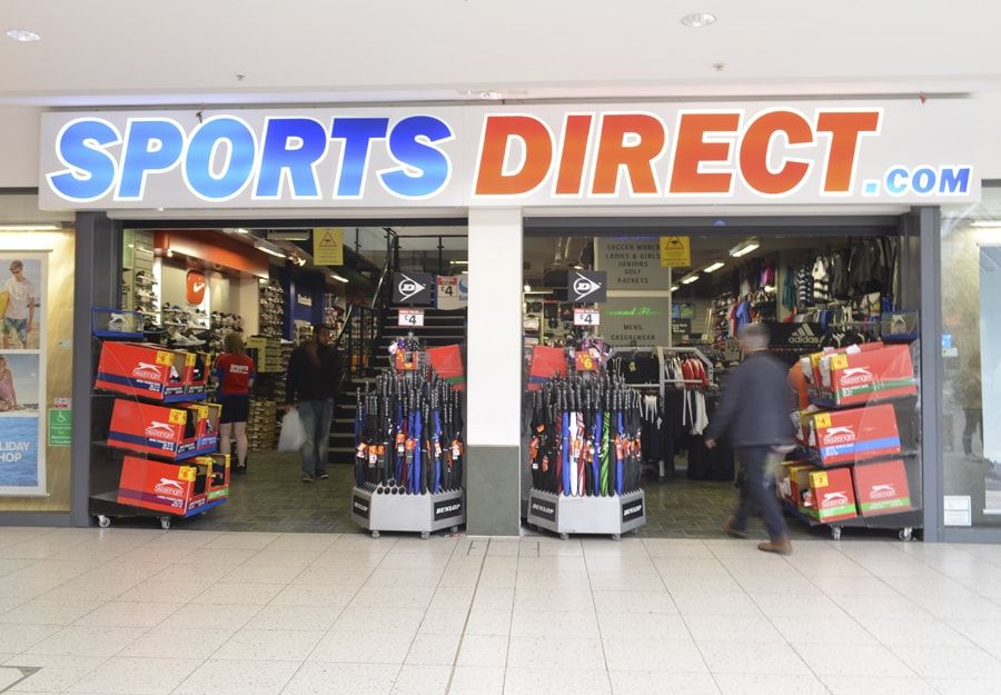Sports Direct Shop Front