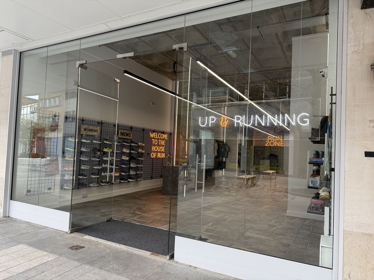 Up and Running Shop Front