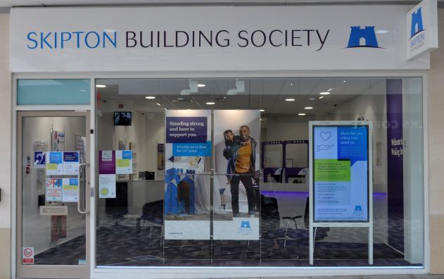 Skipton Building Society Shop Front