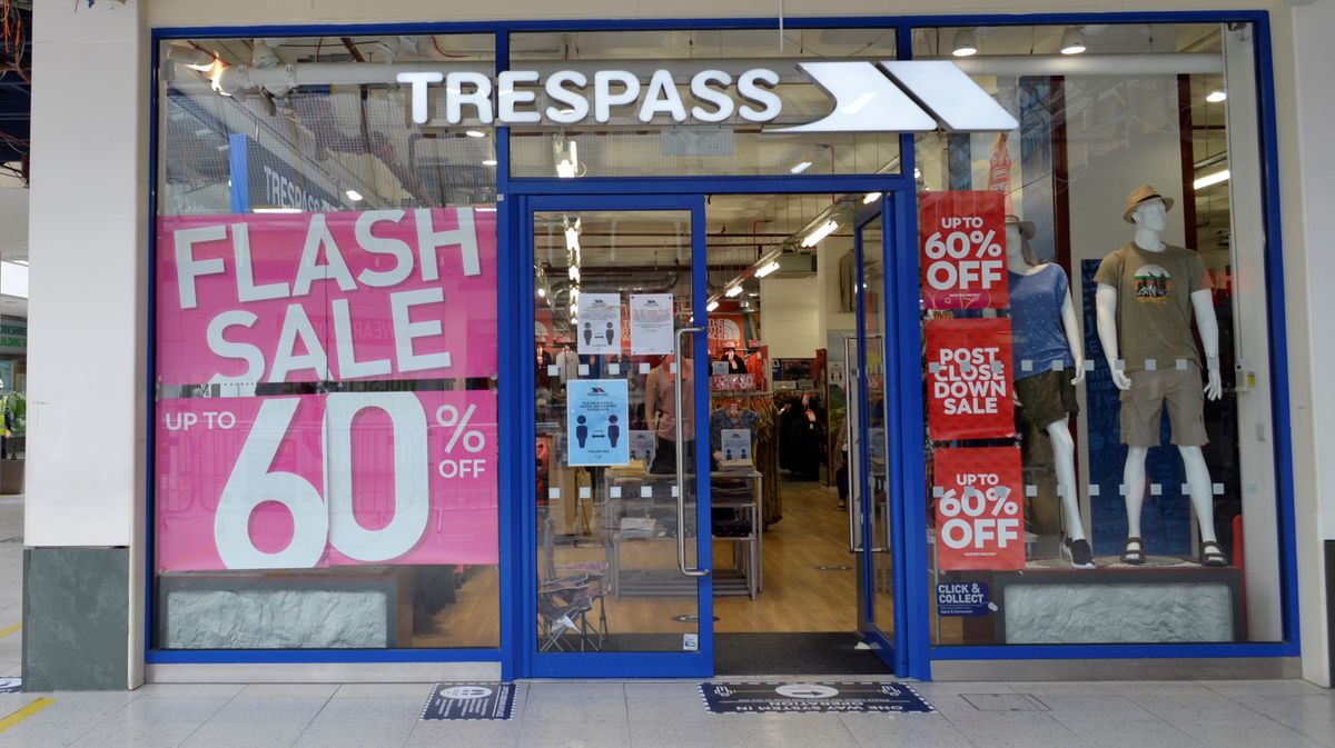 Trespass Shop Front