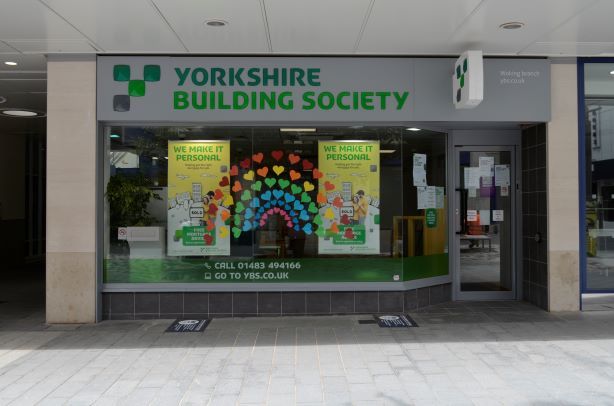 Yorkshire Building Society Shop Front