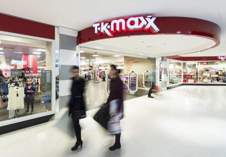 TK Maxx Shop Front