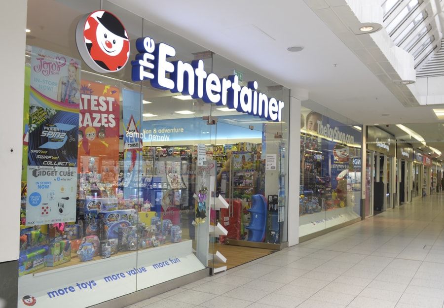 The Entertainer Shop Front