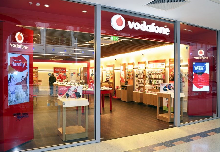 Vodafone Shop Front