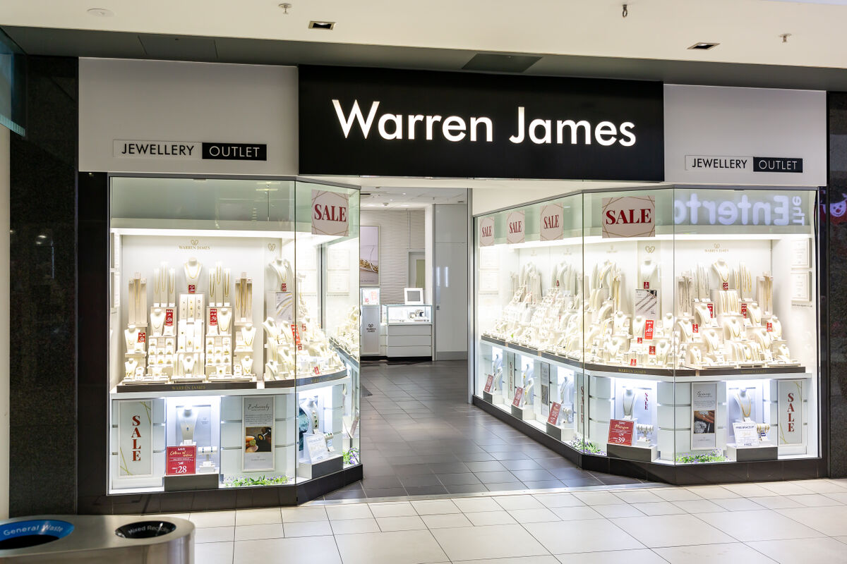 Warren James Jewellery Shop Front