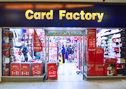 Card Factory Shop Front