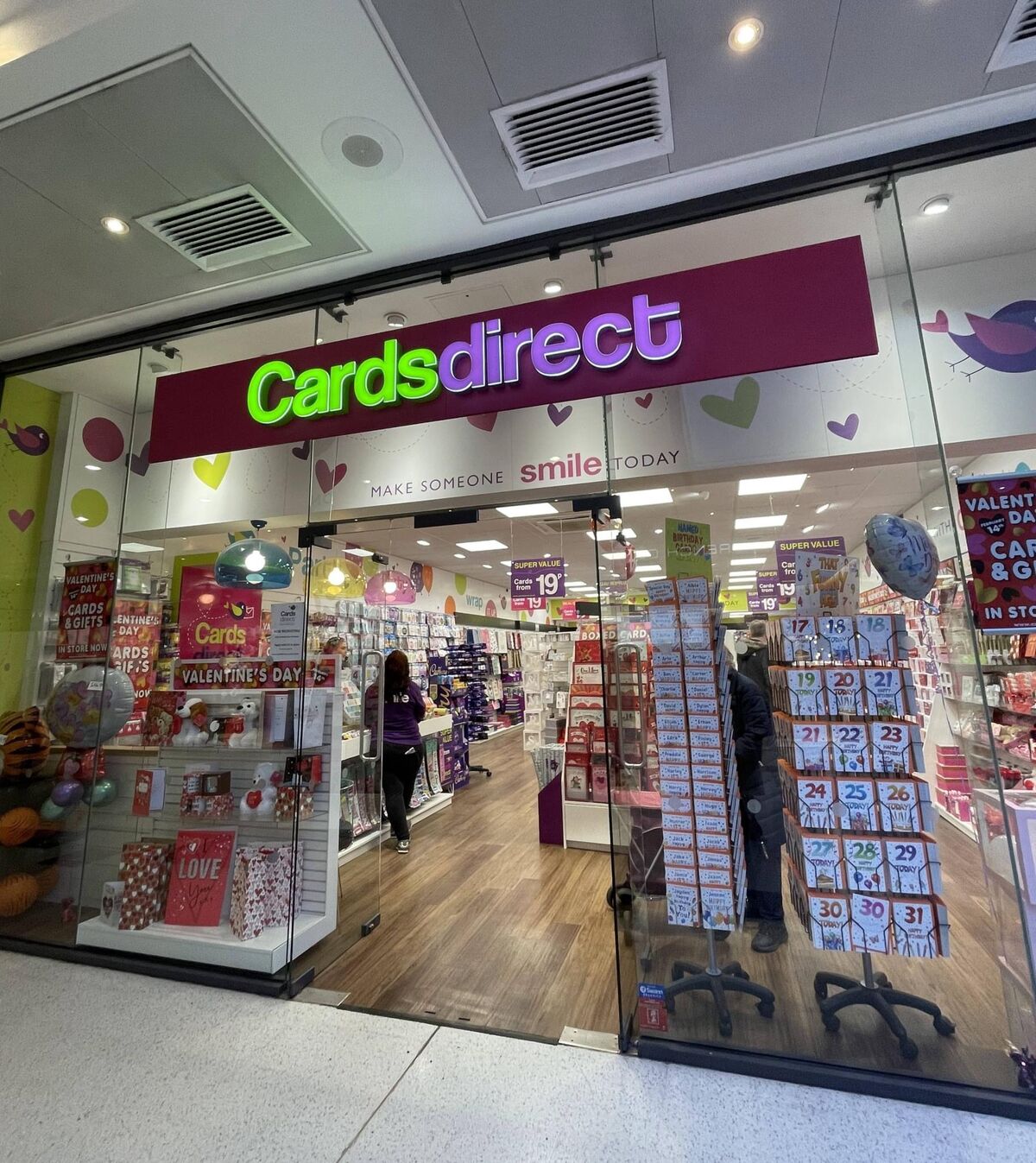 Cards Direct Shop Front