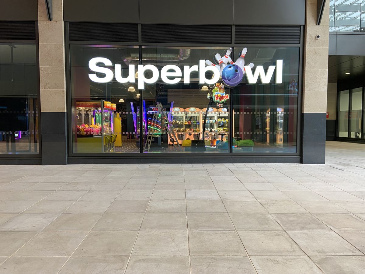 Woking Superbowl Shop Front