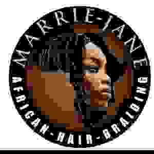 Marrie-Jane African Hair Braiding Logo