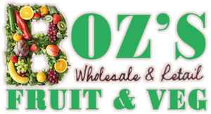 Boz's Fruit and Vegetable Store Logo