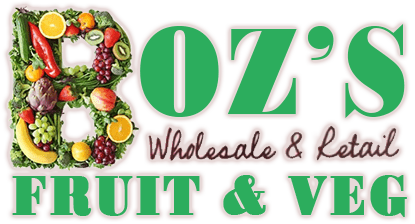 Boz's Fruit and Vegetable Store Logo